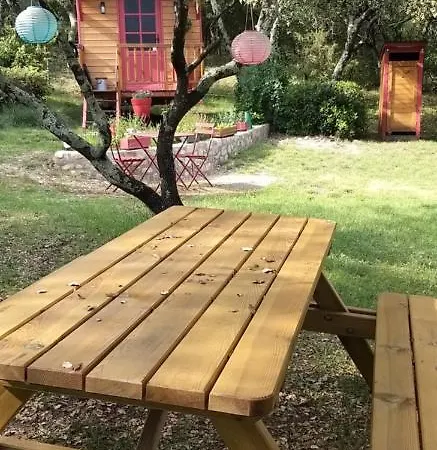 Roulotte Avec Piscine En Cévennes Hébergement de vacances *